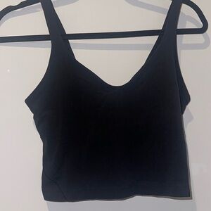 Black lululemon align tank